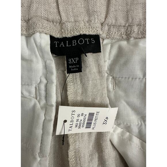 Talbots Tan Capris with Elastic Cuffs - Picture 10 of 10